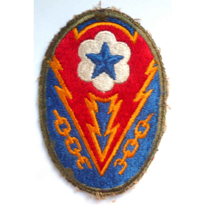 European Theatre of Operations Advanced base Cloth Patch/Badge