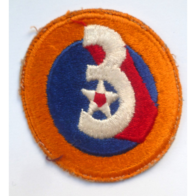 3rd United States Air Force Cloth Patch/Badge UAAF