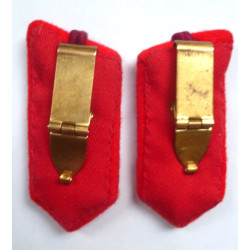 Staff Officers Collar Tabs Gorgets - Colonels and Brigadiers