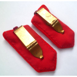 Staff Officers Collar Tabs Gorgets - Colonels and Brigadiers