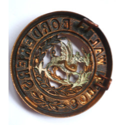 South Wales Borderers Helmet Plate - British Army Military Insignia
