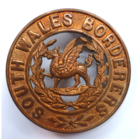 South Wales Borderers Helmet Plate - British Army Military Insignia
