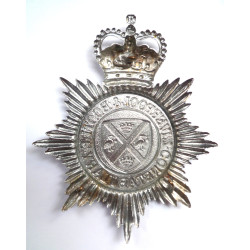 Liverpool & Bootle Constabulary Helmet Plate - British Police Insignia
