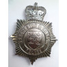 Manchester & Salford Police Constabulary Helmet Plate - British Police Insignia