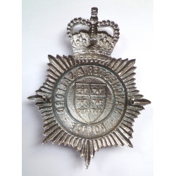Manchester & Salford Police Constabulary Helmet Plate - British Police Insignia