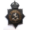 Kent Constabulary Night Duty Constabulary Helmet Plate - British Police Insignia
