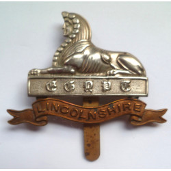 Lincolnshire Regiment Cap Badge - British Military Insignia