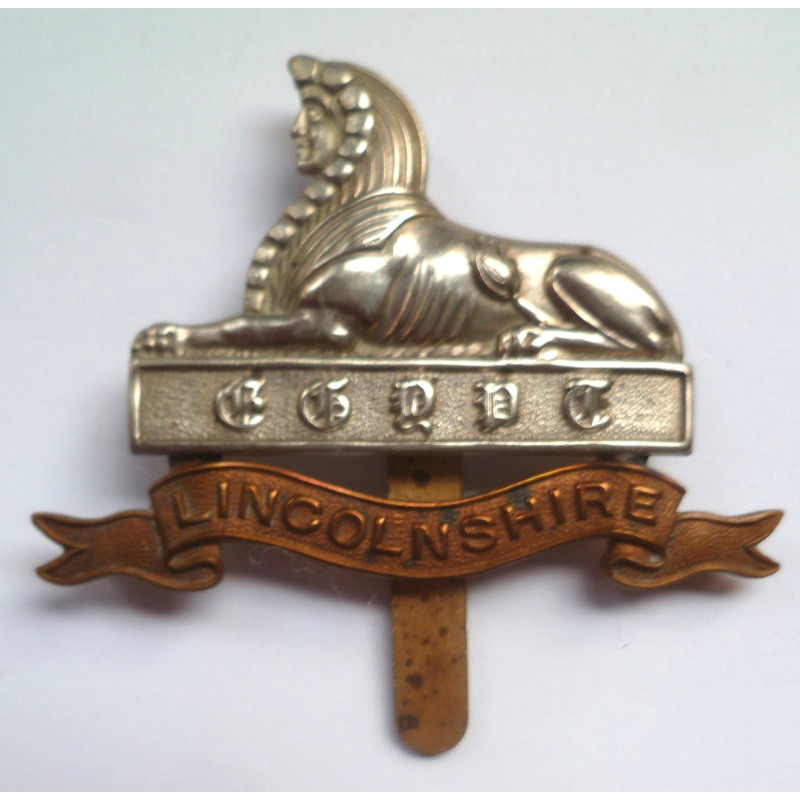 Lincolnshire Regiment Cap Badge - British Military Insignia