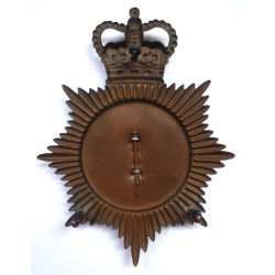 British Transport Police Night Duty Helmet Plate - British Police Insignia