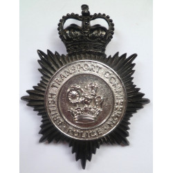 British Transport Commission Police badge Helmet Plate - British Police Insignia - British Police Insignia