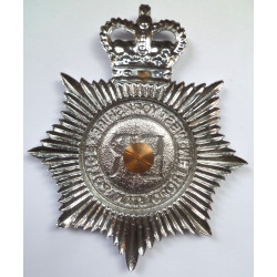 West Yorkshire Metropolitan Police Helmet Plate - British Police Insignia