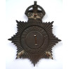 Metropolitan Police Night Duty Helmet Plate - British Police Insignia