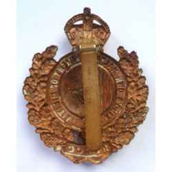 Kings Own Malta Regiment Of Militia Cap Badge - British Military Insignia