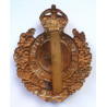 Kings Own Malta Regiment Of Militia Cap Badge - British Military Insignia