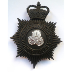 Lincolnshire Constabulary Night Duty Helmet Plate