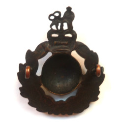 Royal Marines Blackened Cap Badge by FIRMIN - British Military Insignia