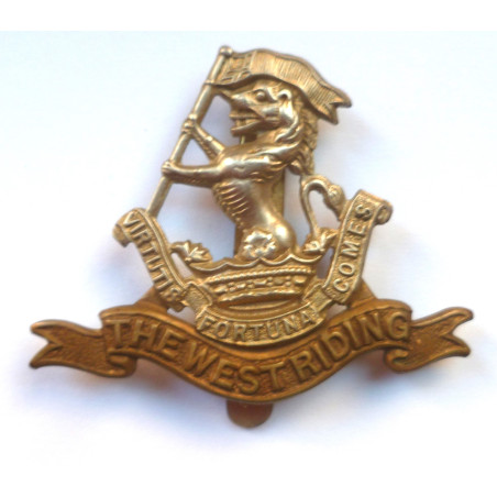 The (Duke of Wellington's Regiment) West Riding Regiment Cap Badge - British Military Insignia