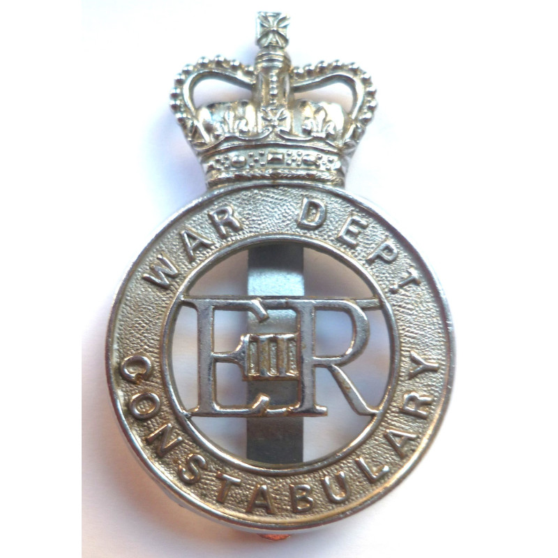 War Dept Constabulary Cap Badge - British Military Insignia