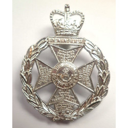 The Royal Green Jackets Staybrite Cap Badge - British Military Insignia