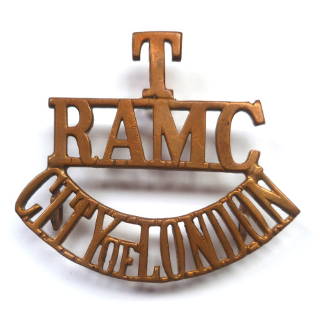 Territorial Royal Army Medical Corps City Of London Shoulder Title - British Military Insignia