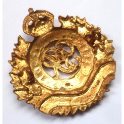 WW2 Royal Canadian Engineers Cap Badge - British Military Insignia