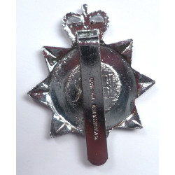 Ministry Of Defence Police Cap Badge - Queen's Crown - British Police Insignia