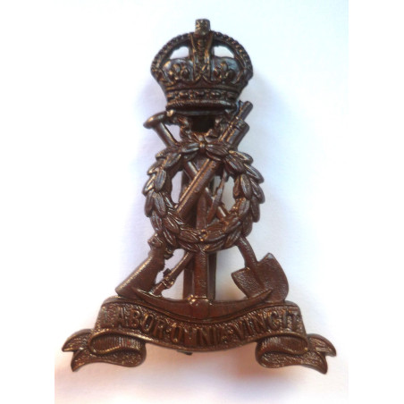 Labour Corps Bronze Officers Cap Badge