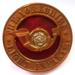 The Yorkshire Light Infantry Helmet Plate Centre - British Military Insignia