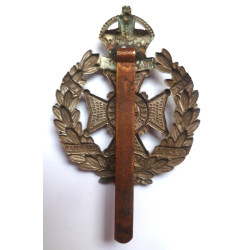 Rifle Brigade Pagri/Cap Badge - Long Slider - British Military Insignia