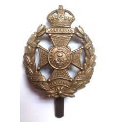 Rifle Brigade Pagri/Cap Badge - Long Slider - British Military Insignia