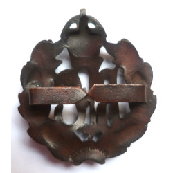 Royal Flying Corps Officers Bronze Cap Badge -RFC- British Military Insignia