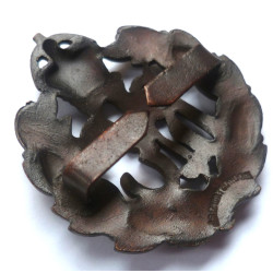 Royal Flying Corps Officers Bronze Cap Badge -RFC- British Military Insignia