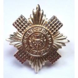 Scots Guards Staybrite Cap Badge - British Military Insignia