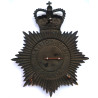 Metropolitan Police Night Duty Helmet Plate/Badge - Queen's Crown - British Police Insignia