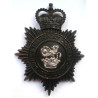 British Transport Commission Police Night Duty Helmet Plate/Badge - Queen's Crown