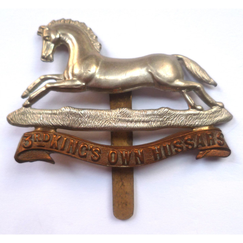 3rd King's Own Hussars Cap Badge - British Military Insignia