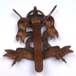 16th (The Queen's) Lancers Cap Badge - British Military Insignia