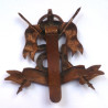 16th (The Queen's) Lancers Cap Badge - British Military Insignia