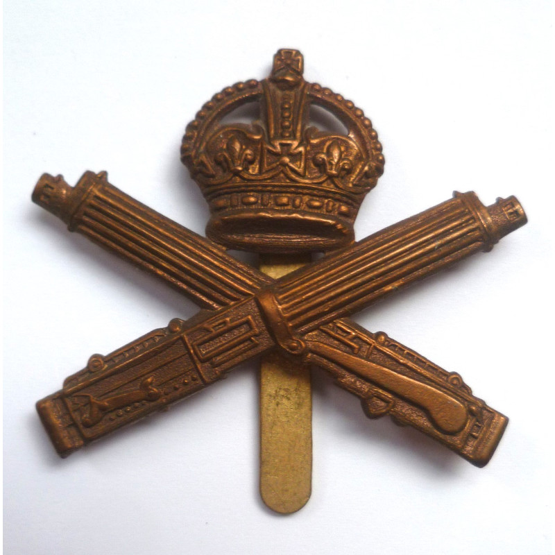 WW1 Machine Gun Corps Cap Badge - MGC - British Military Insignia