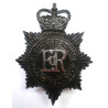 Gloucestershire Constabulary Night Duty Helmet Plate/Badge  - Queen's Crown - British Police Insignia