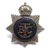 British Transport Commission Police Officers Railway Cap Badge  - King's Crown - British Police Insignia