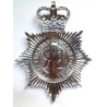 Thames Valley Constabulary Helmet Plate - Queen's Crown - British Police Insignia