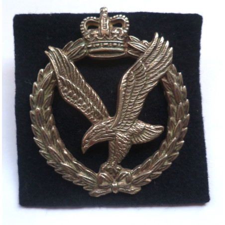 Army Air Corps Cap Badge - Queen's Crown - British Military Insignia