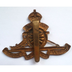 WW1 Royal Artillery Cap Badge - British Military Insignia