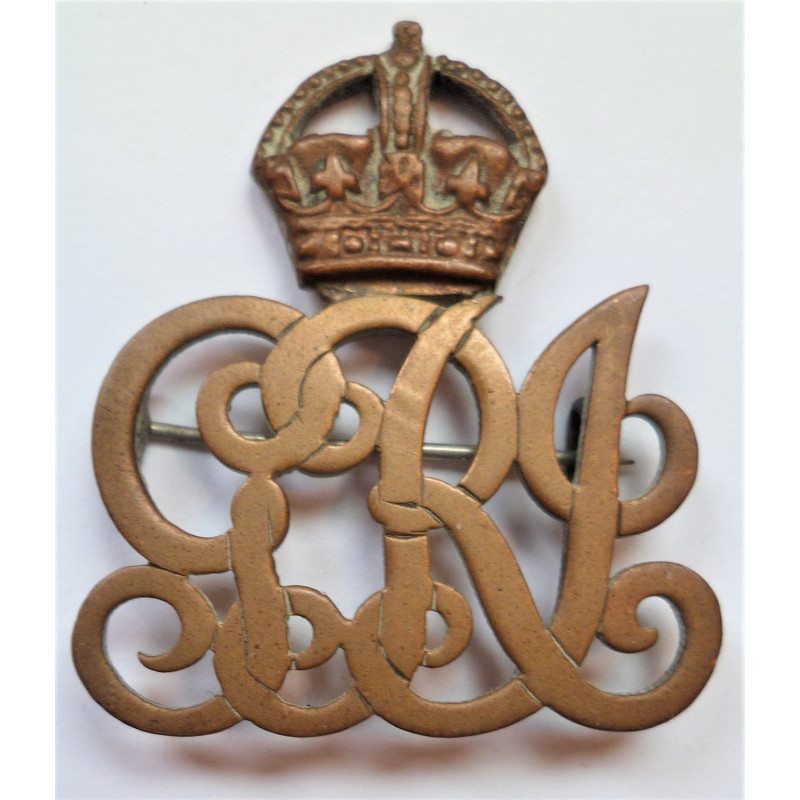 WW2 Indian General Service Corps Cap Badge