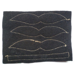 WW2 Luftwaffe - Rank Insignia for Flight Suit, Captain - German Third Reich