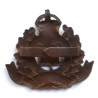 The Suffolk Regiment Officers Bronze Cap Badge - British Military Insignia