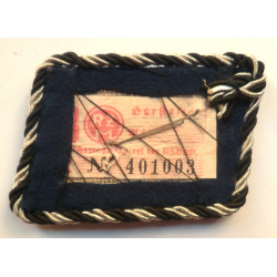 WW2 German SA Medical Collar Badge RZM Marked- German Third Reich