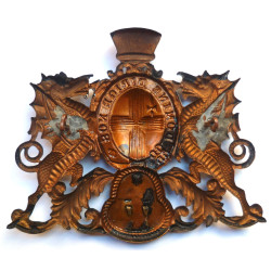 City of London Police "A" Division Helmet Plate - British Police Insignia