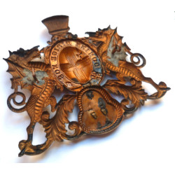 City of London Police "A" Division Helmet Plate - British Police Insignia